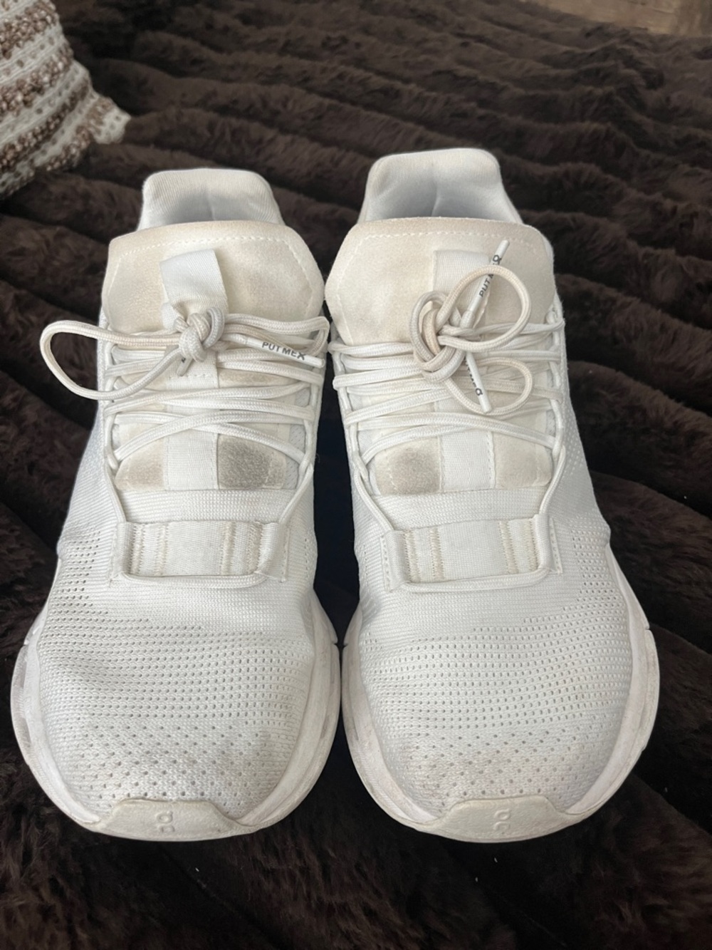 On Cloudtec Women's Athletic Running Shoes in White - Picture 2 of 11